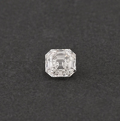 Diamant de laboratoire de taille Asscher d'une ancienne mine