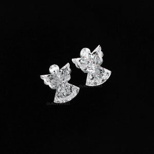 Angel Cut Lab Diamond Matching Pair