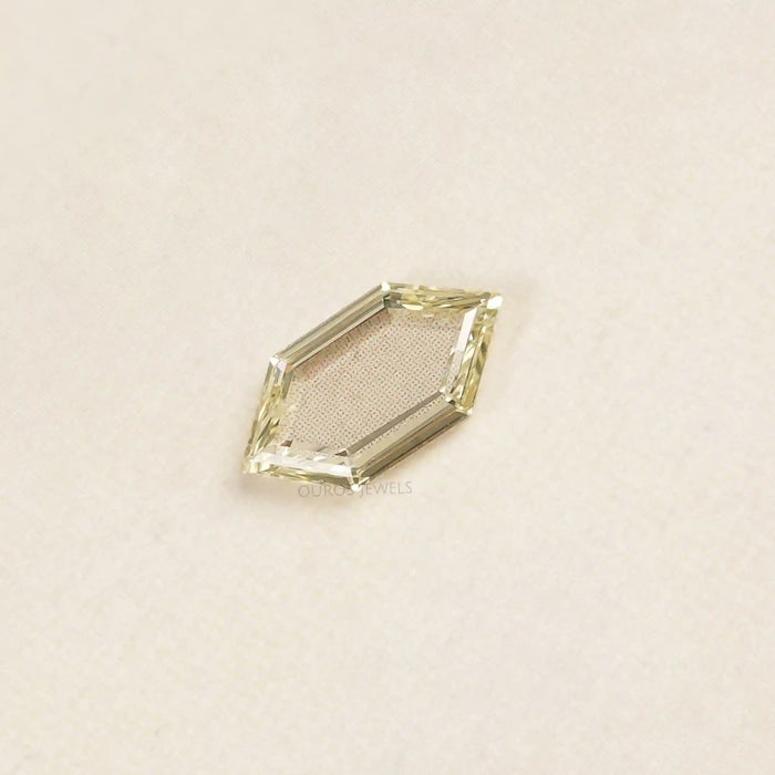 hexagon cut lab diamond 