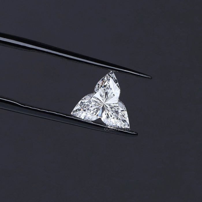 Diamant de laboratoire taille lotus de 0,70 carat