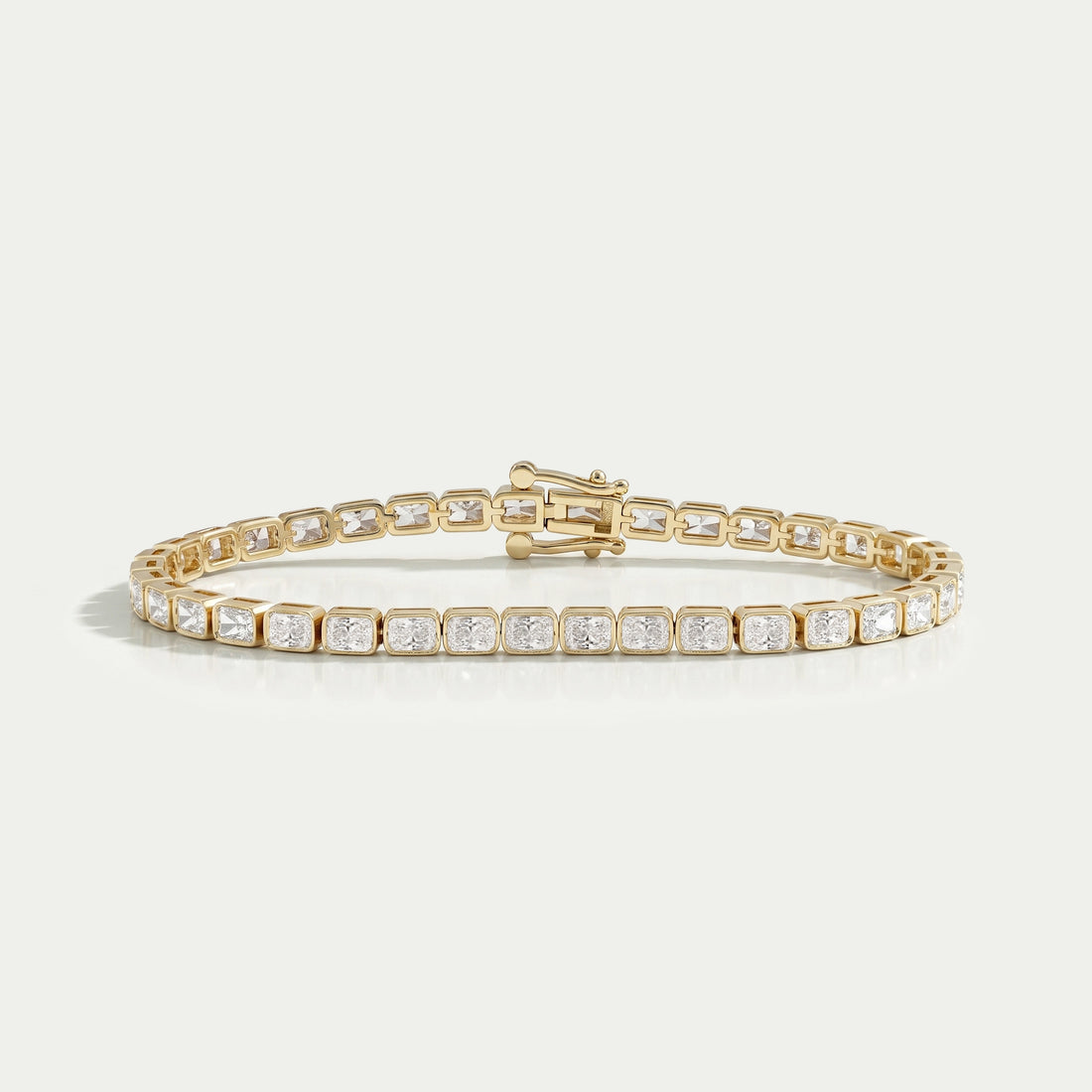 East West Radiant Lab Diamond Tennis Bracelet Bracelet