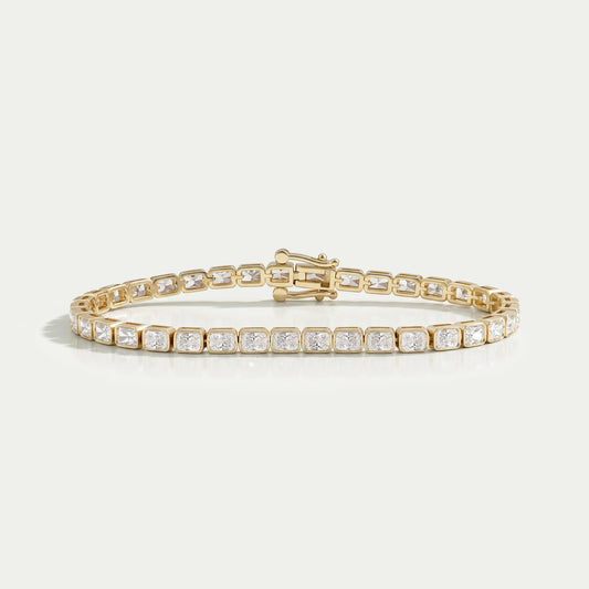 East West Radiant Lab Diamond Tennis Bracelet Bracelet