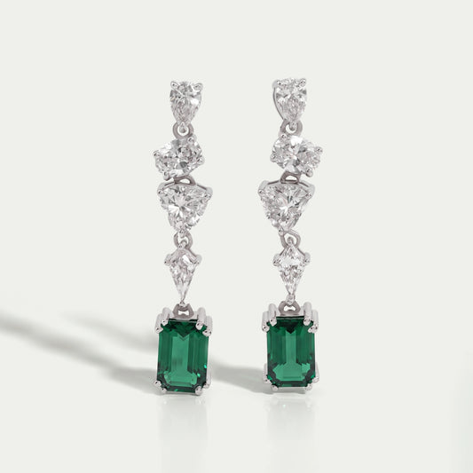 Gemstone Diamond Drop & Dangle Earrings Earring