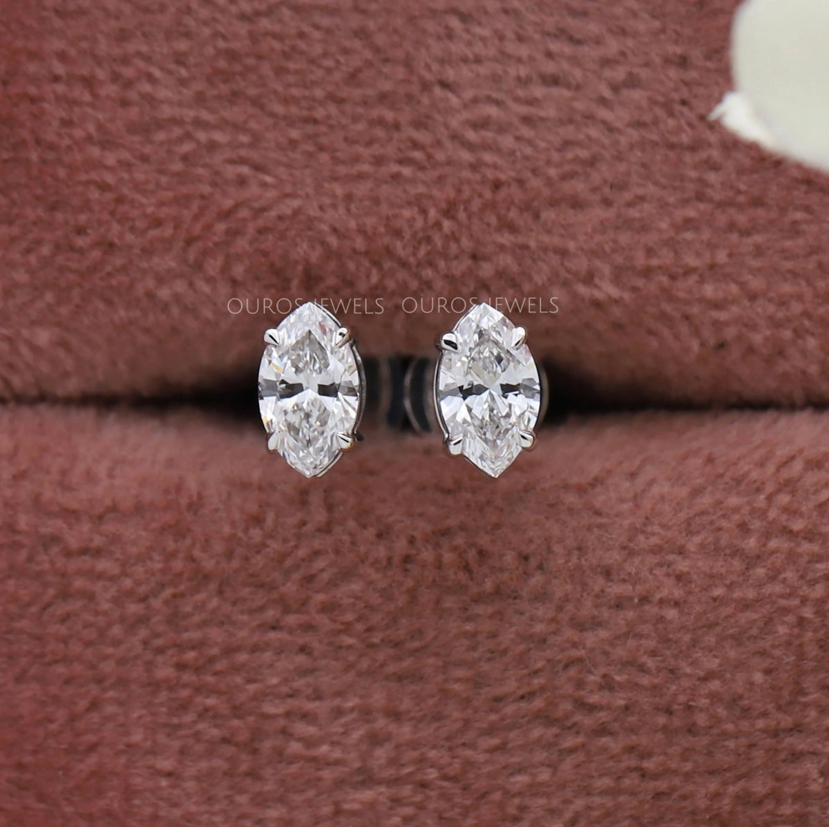Marquise Lab Diamond Stud Earrings Earring