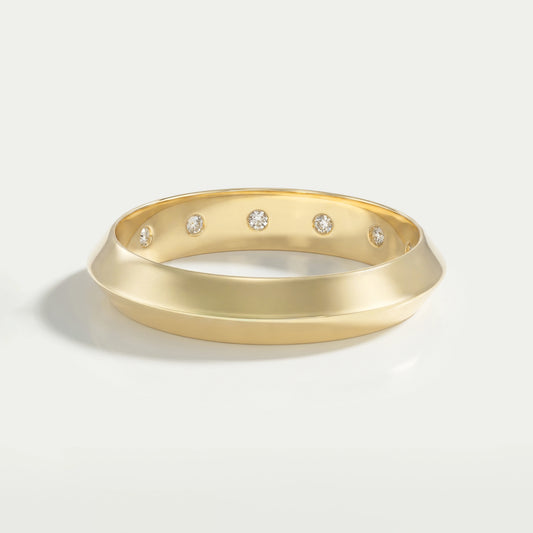 Bague pour homme avec diamant caché de laboratoire à taille ronde 