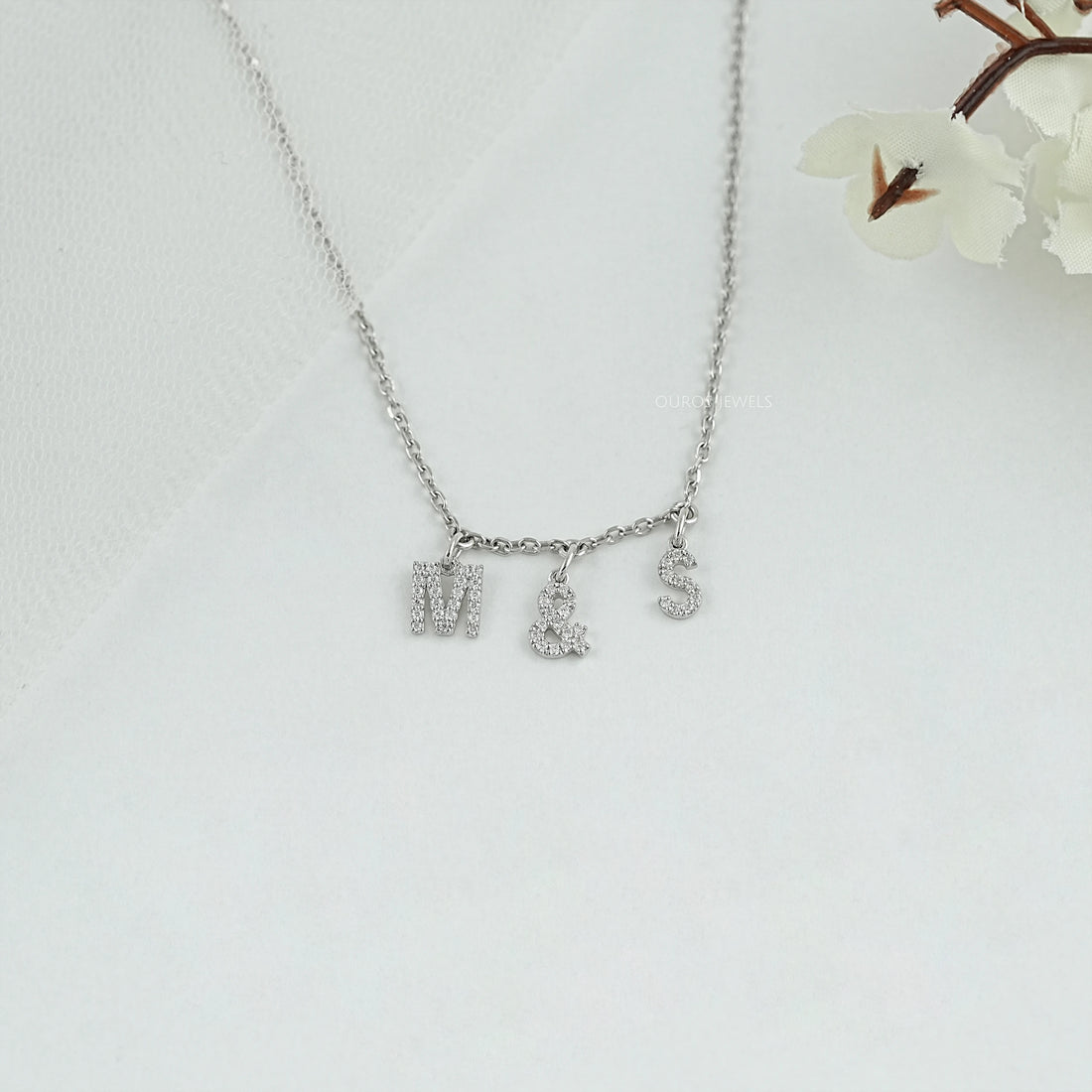 M & S Customize Charm Pendant Necklaces