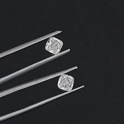 Cushion Cut Lab Diamond Matching Pair Loose