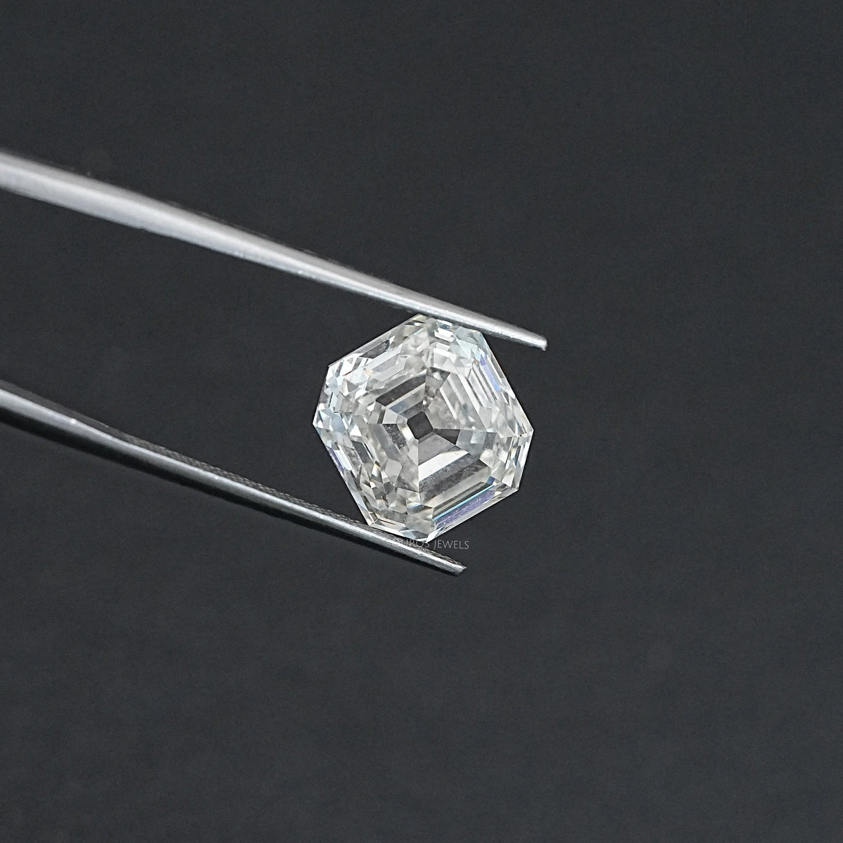 Old Mine Asscher Lab Grown Loose Diamond - 6.90 Carat