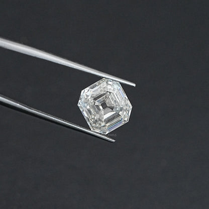 Old Mine Asscher Lab Grown Loose Diamond - 6.90 Carat