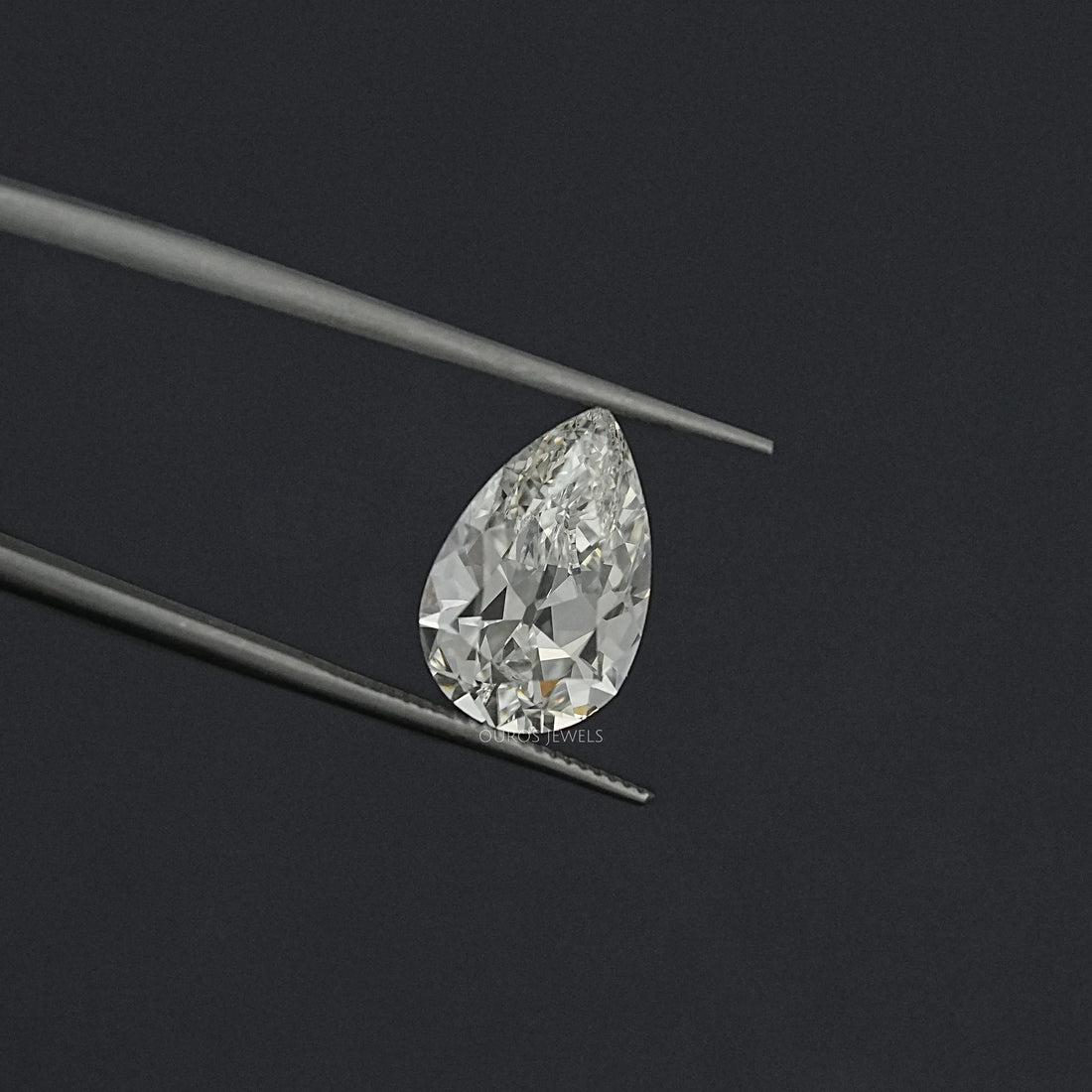 Old Mine Pear Cut Lab Grown Loose Diamond Loose