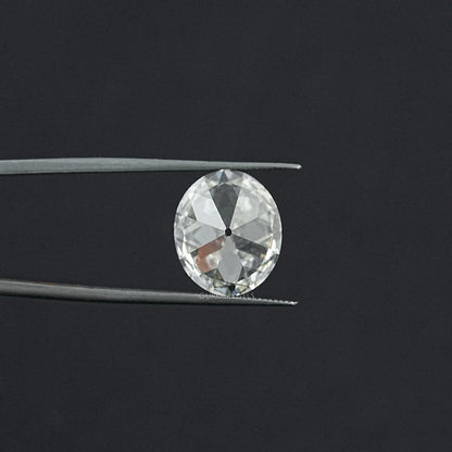 9.13 CT Old Mine Oval Cut Lab Grown Diamond Loose