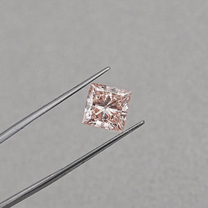 Diamant taille princesse cultivé en laboratoire - Certifié IGI