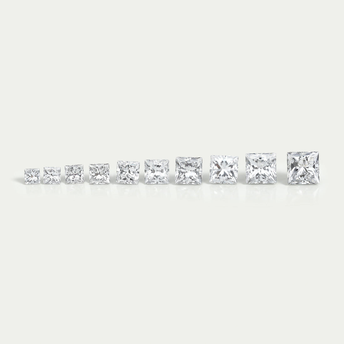 Princess Cut Lab Grown Diamond Loose