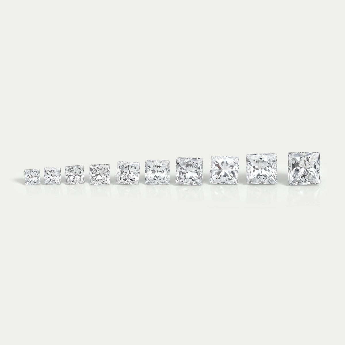 Princess Cut Lab Grown Diamond Loose