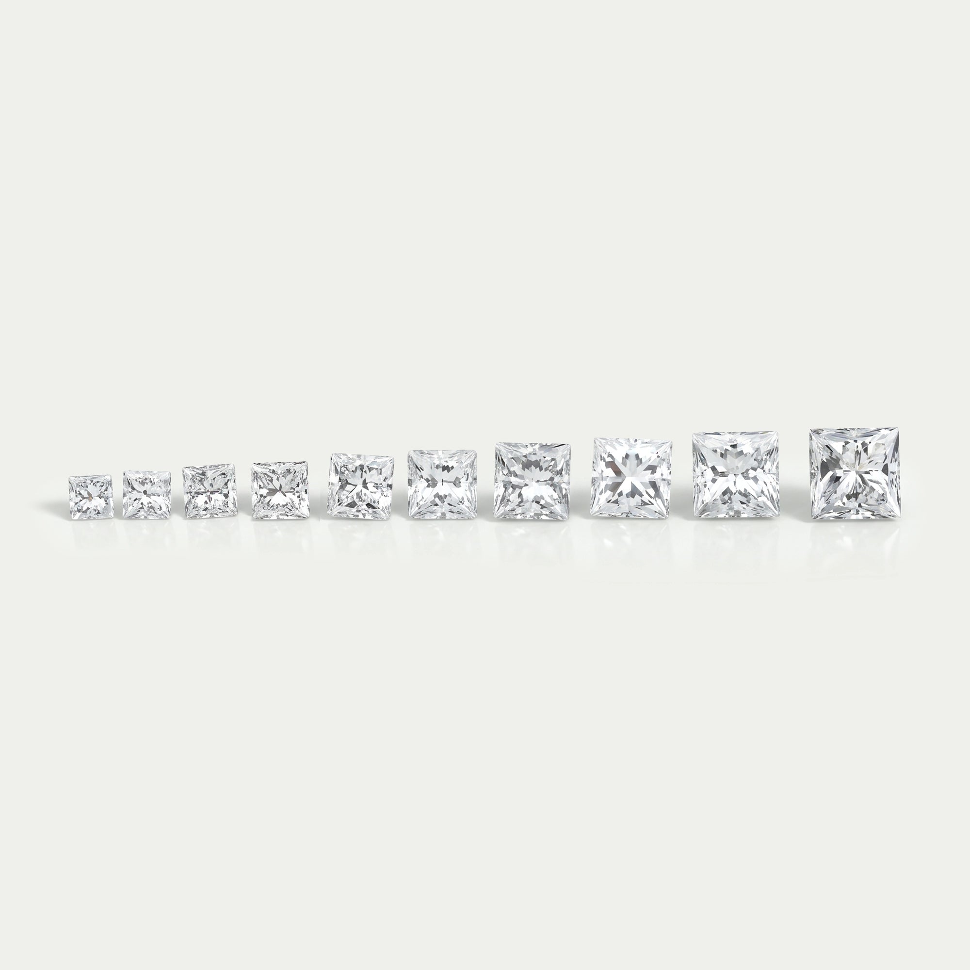 Princess Cut Lab Grown Diamond Loose