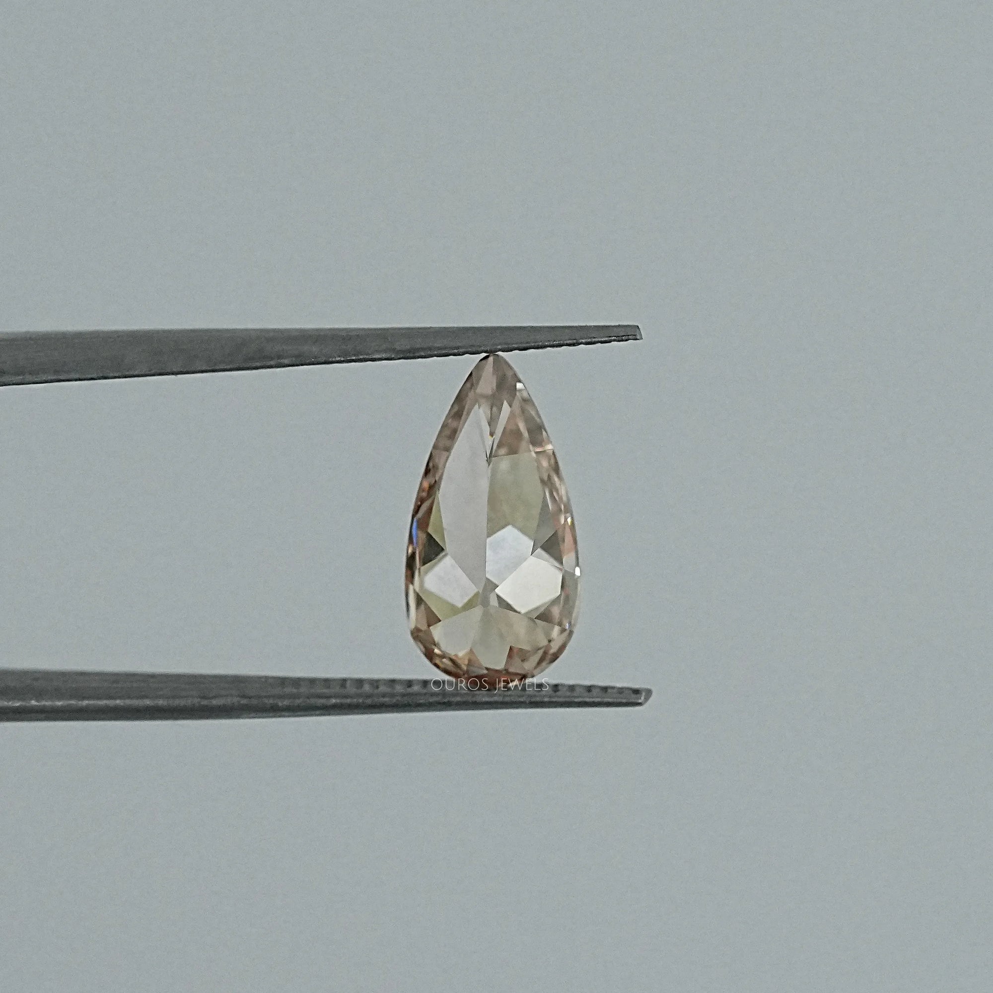 Champagne Old Mine Pear Cut Lab Diamond Loose Loose