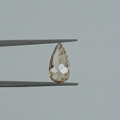 Champagne Old Mine Pear Cut Lab Diamond Loose Loose