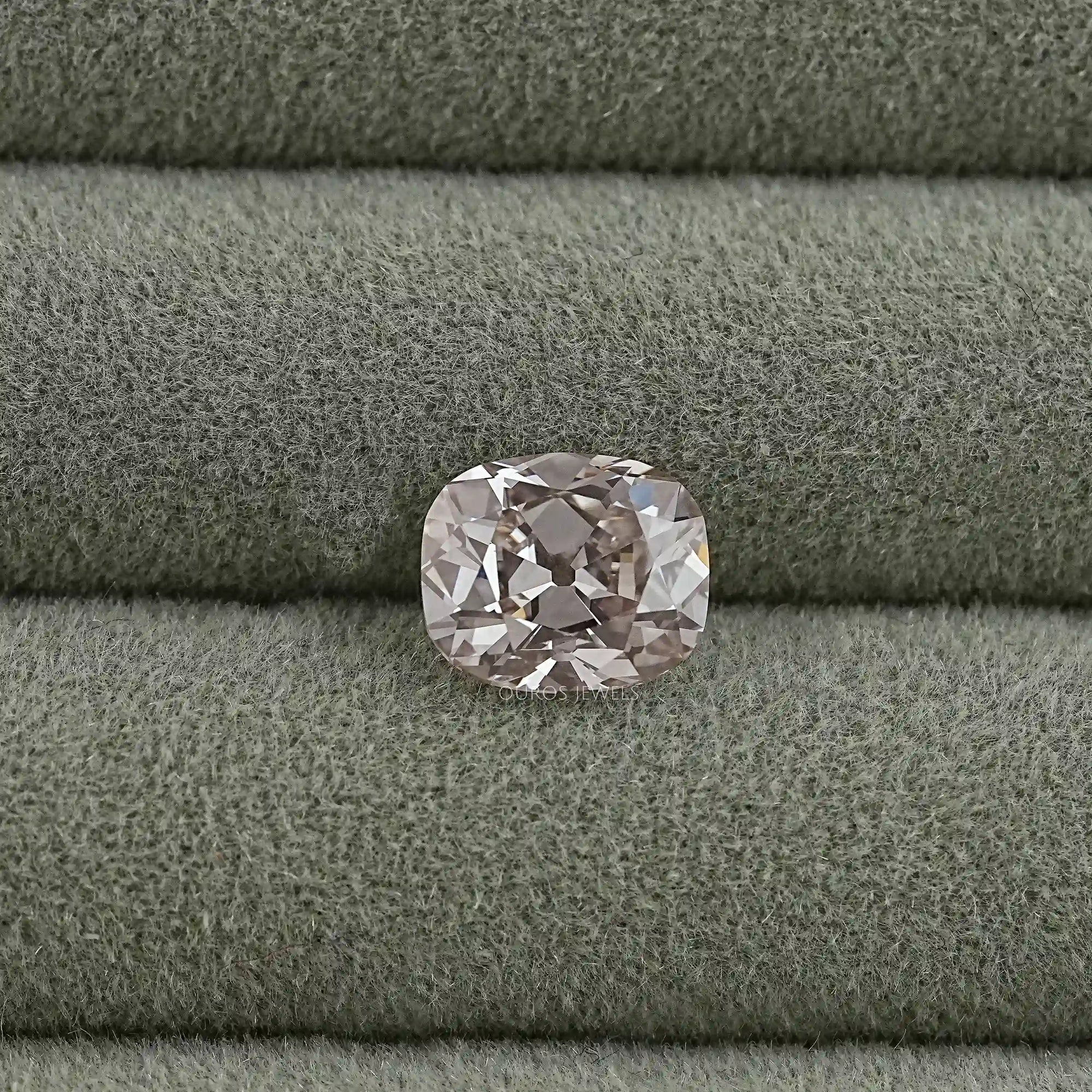 Fancy Light Pink Old Mine Cushion Loose Diamond Loose