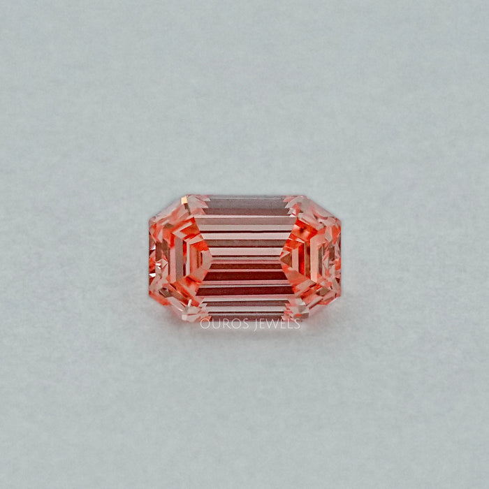 Light Pink Old Mine Emerald Lab Grown Diamond
