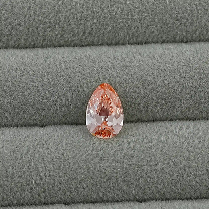 Light Pink Old Mine Pear Lab Grown Diamond Loose