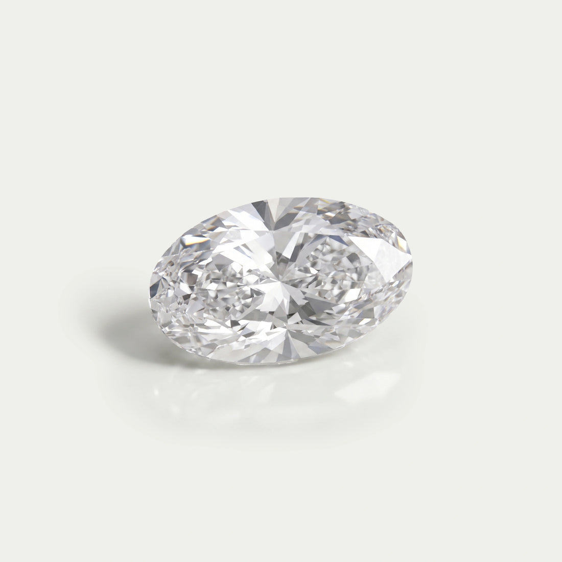 1.00 Carat Long Oval Lab Grown Diamond