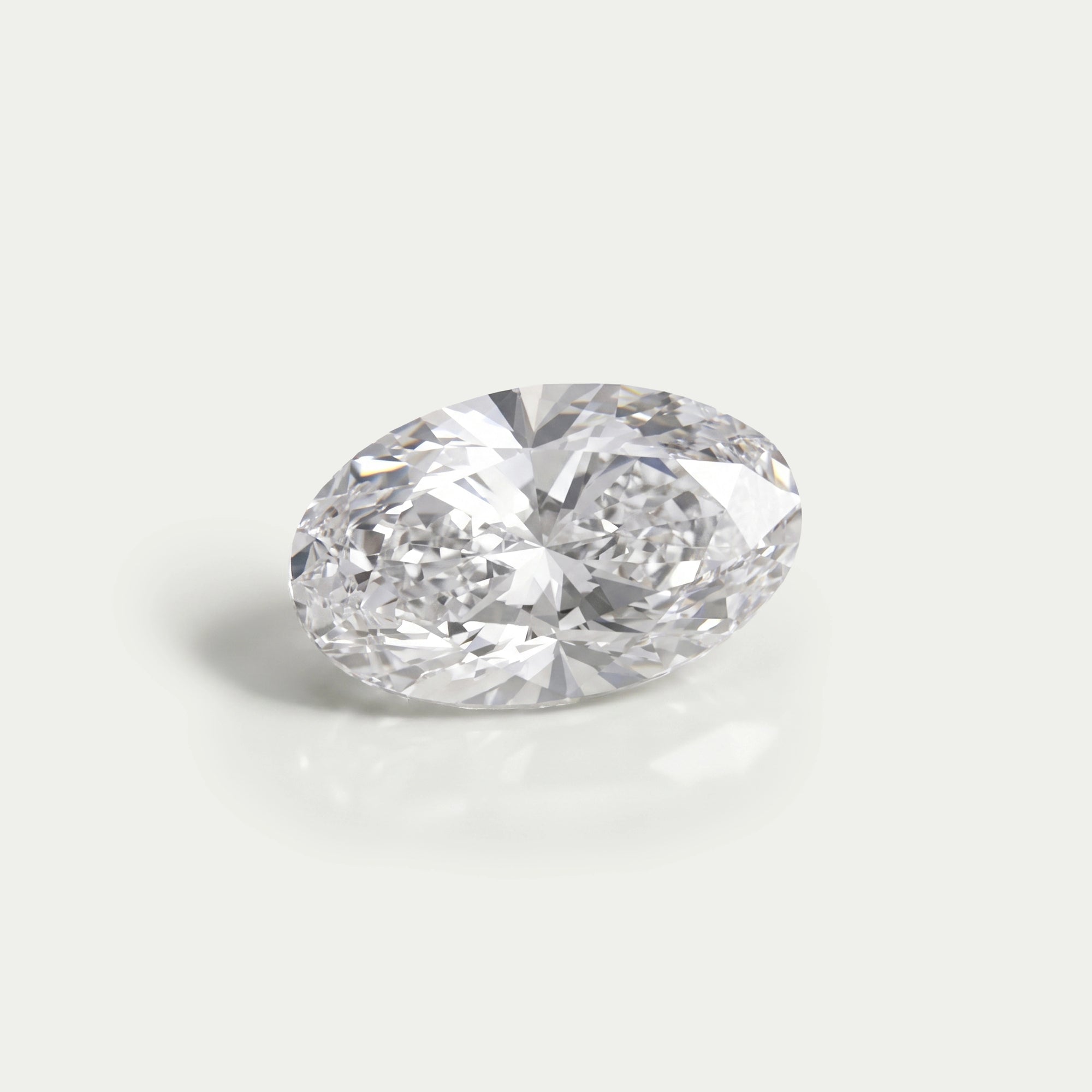 1.00 Carat Long Oval Lab Grown Diamond
