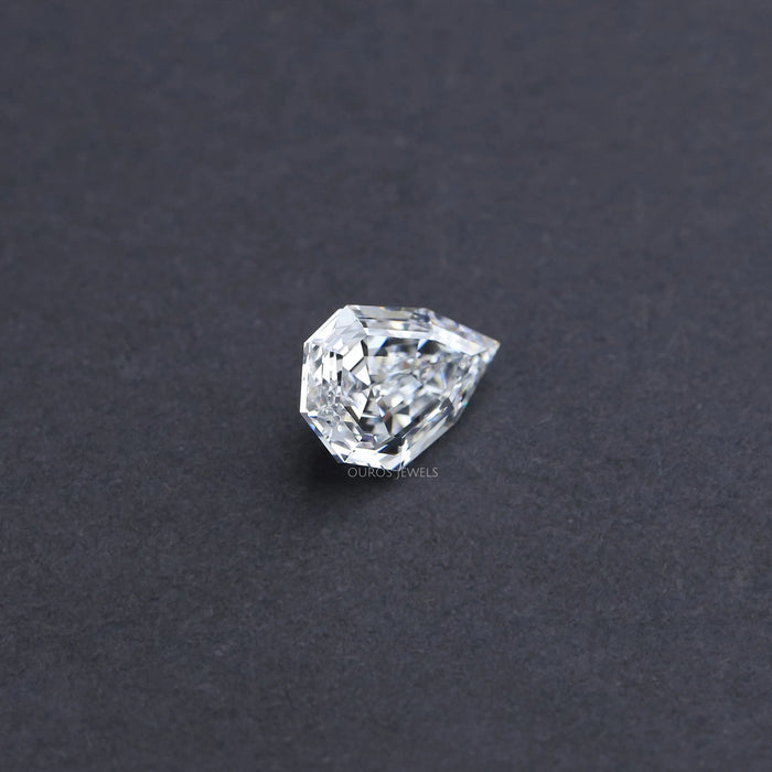 1.50 Carat Step Cut Pear Lab Grown Diamond