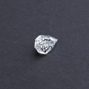 Diamant de laboratoire de 1,50 carat, taille poire à coupe progressive