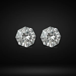 Octagon Shape Lab Diamond Loose Pair