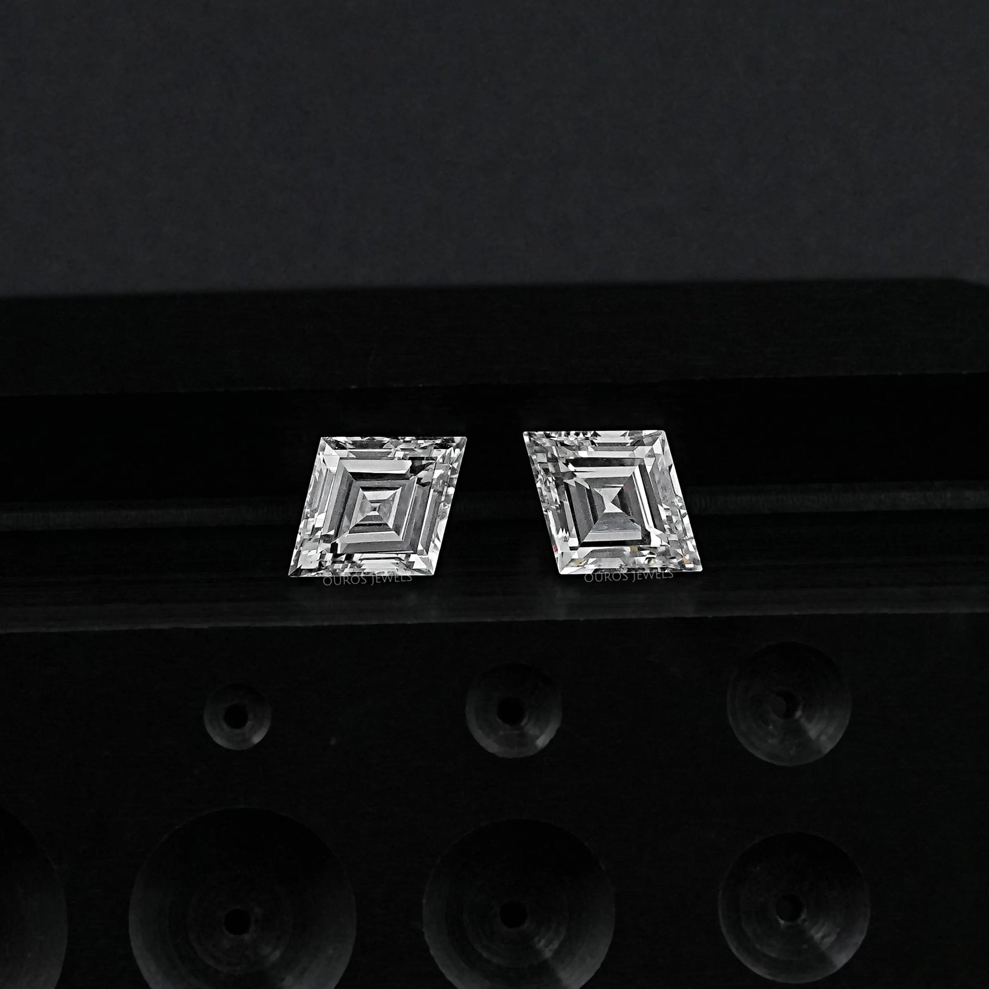 Lozenge Cut Lab Grown Pair Diamond Loose
