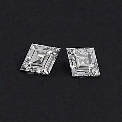 Lozenge Cut Lab Grown Pair Diamond Loose