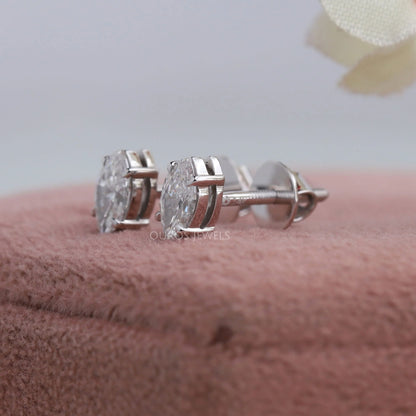 Marquise Lab Diamond Stud Earrings Earring