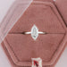 marquise cut diamond solitaire 6 prong engagement ring in jewelry box