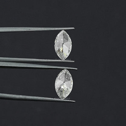 Old Mine Marquise Lab Diamond Matching Pair Loose