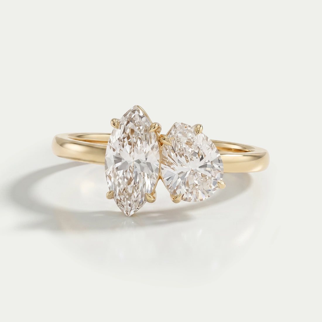 Pear And Marquise Cut Toi Moi Engagement Ring Ring