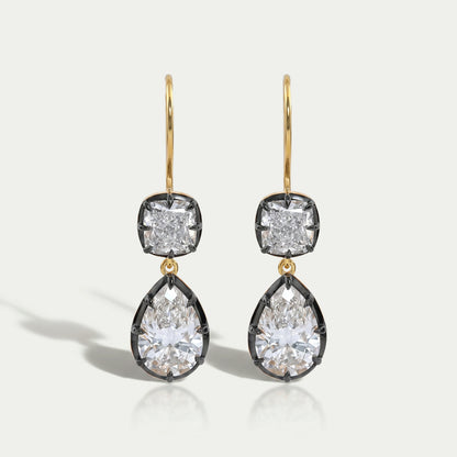 Meryl Streep Golden Awards 2024-Pear Drop Earrings