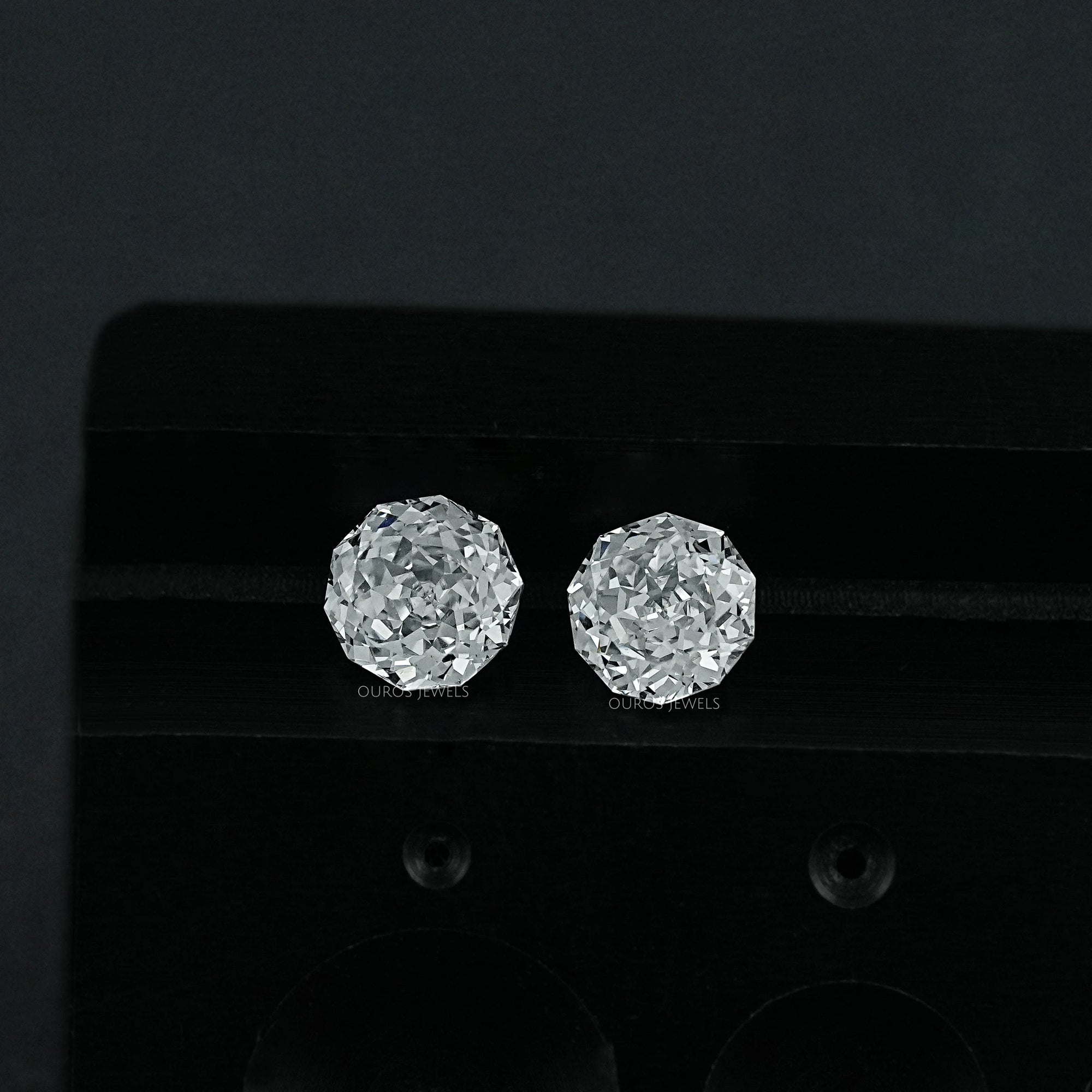 Meteor Cut Lab Diamond Matching Pair Loose