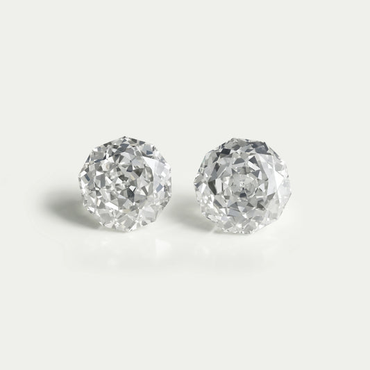 Meteor Cut Lab Diamond Matching Pair Loose