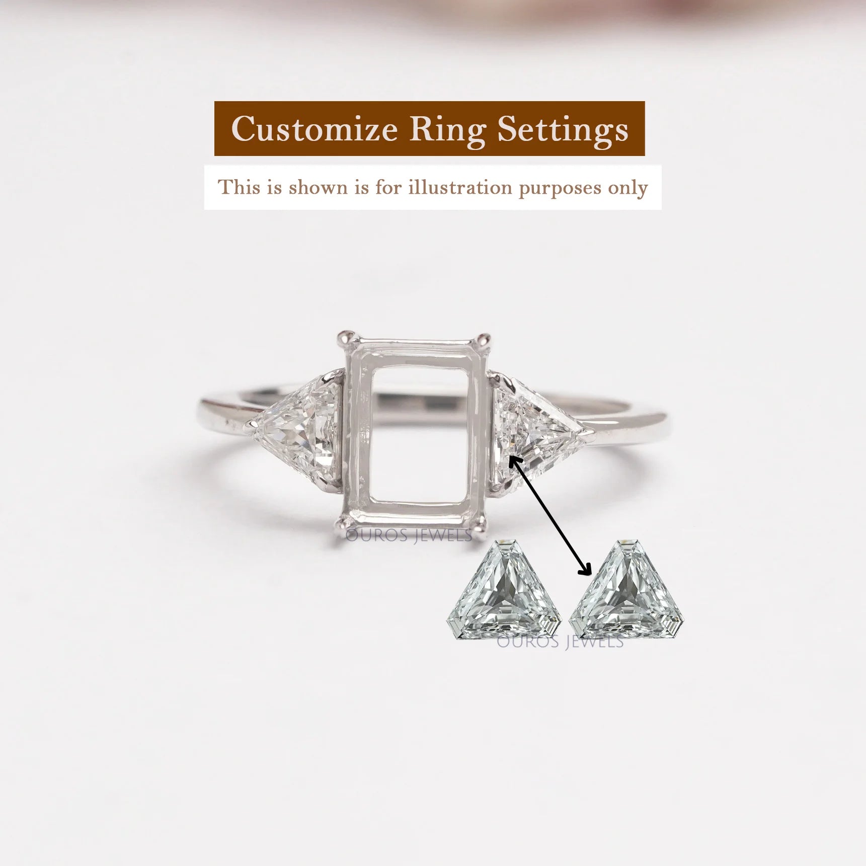 Modified Triangle Lab Diamond Matching Pair Loose