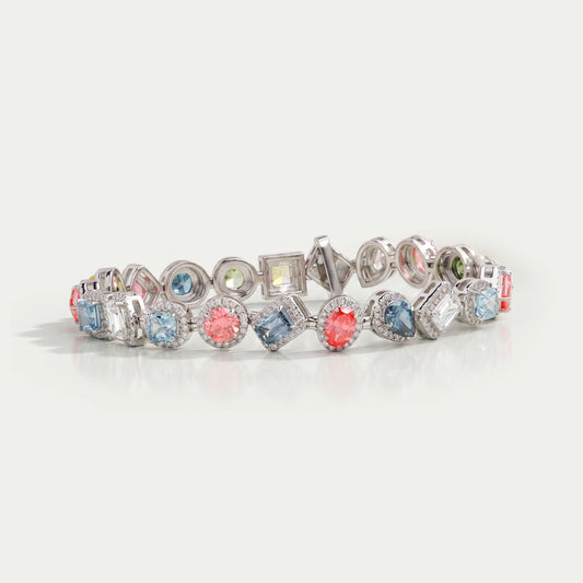 Bracelet Halo Diamant Multiforme