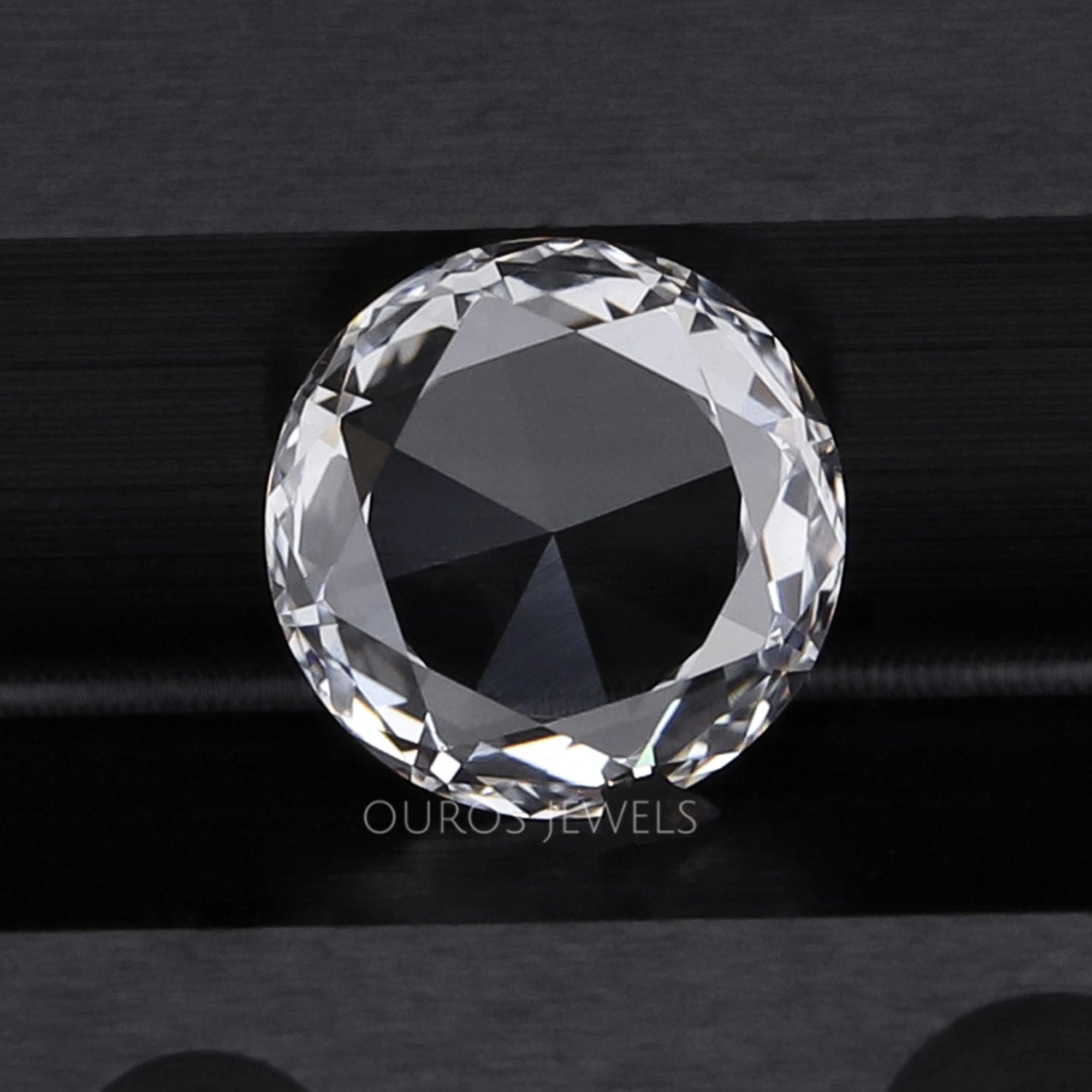 Rose Cut Round Lab Loose Diamond Loose