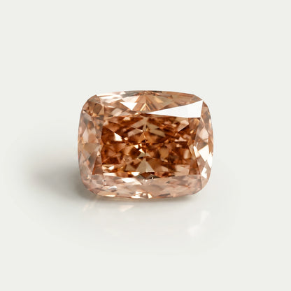 Cushion Cut Lab Diamond Champagne Loose