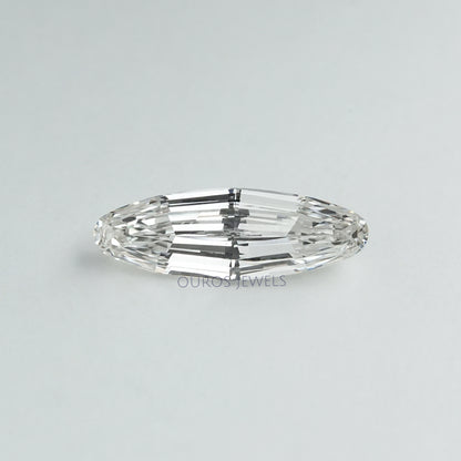 2.83 Carat Long Oval Cut Lab Diamond Loose