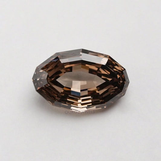 5.25 Carat Step Cut Oval Lab Grown Diamond Loose