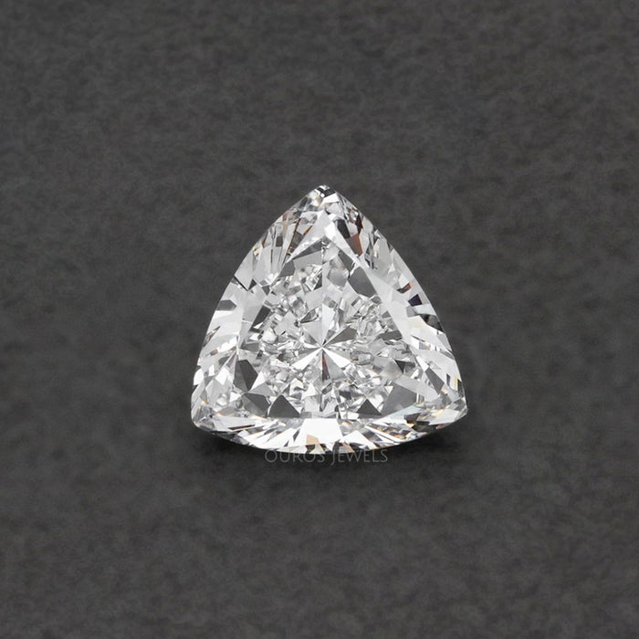 2.96 Carat Trillion Cut Lab Grown Diamond Loose
