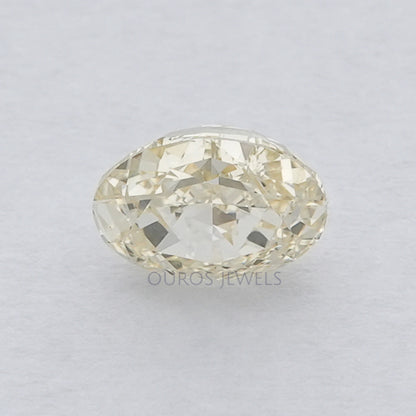 Fancy Yellow Oval Cut Lab Grown Diamond
