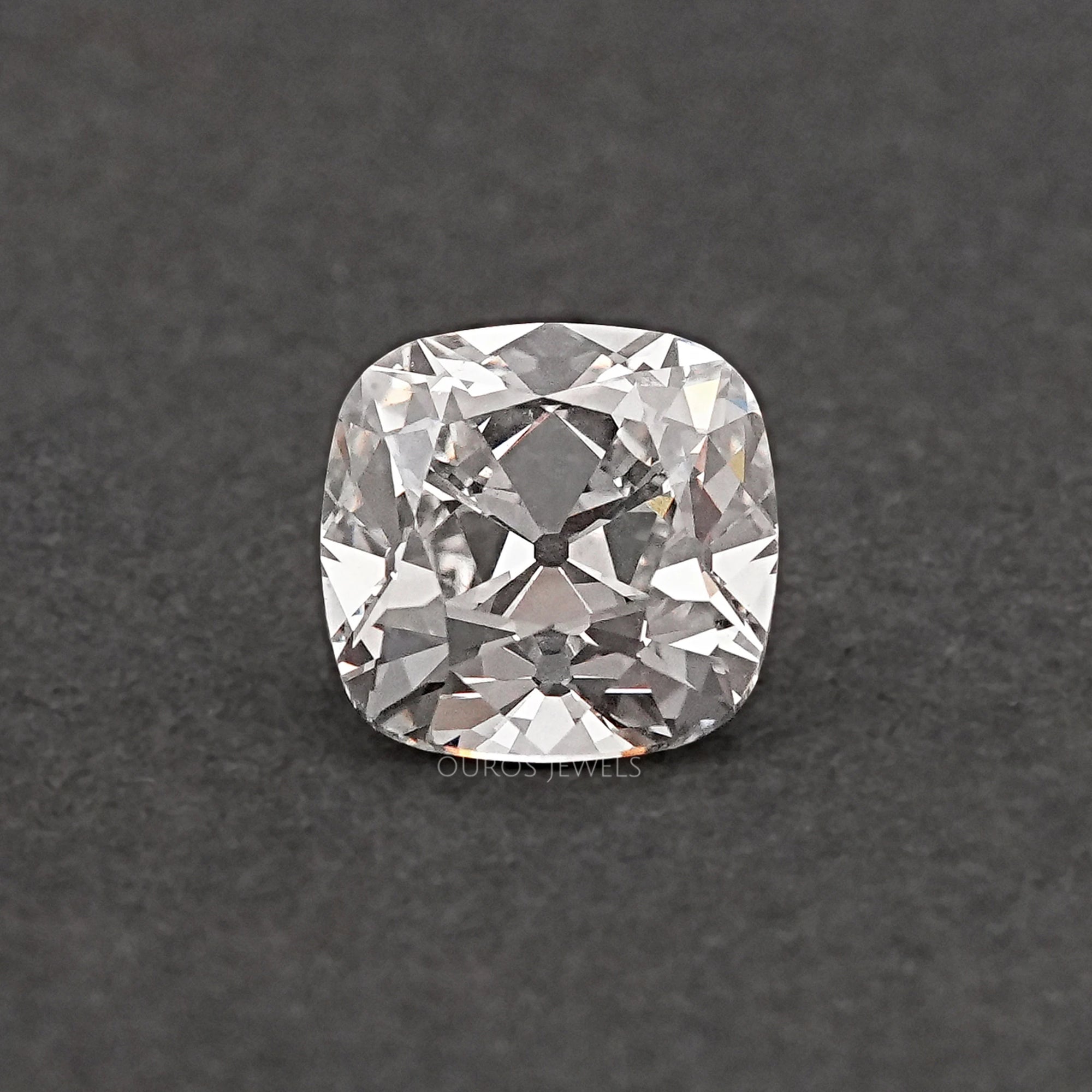 Loose Lab-Grown Old Mine Square Cushion Diamond GH