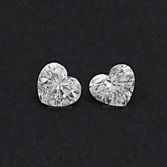 Heart Shaped Lab Grown Diamond Pair Loose