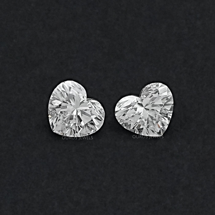 Heart Shaped Lab Grown Diamond Pair
