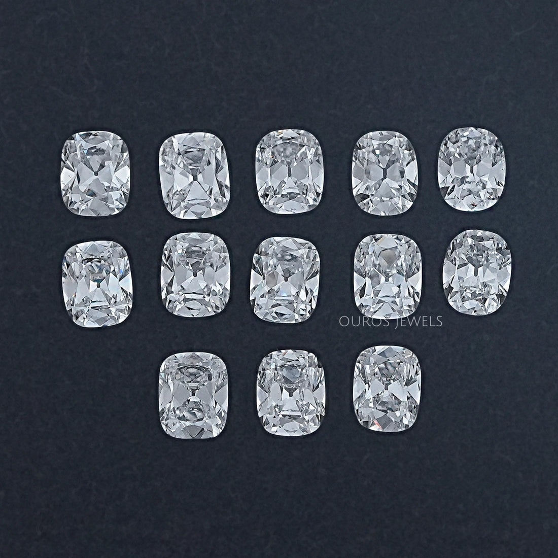 Old Mine Cushion Cut Lab Grown Diamond